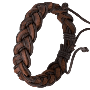 Bracelet en Cuir Tressé