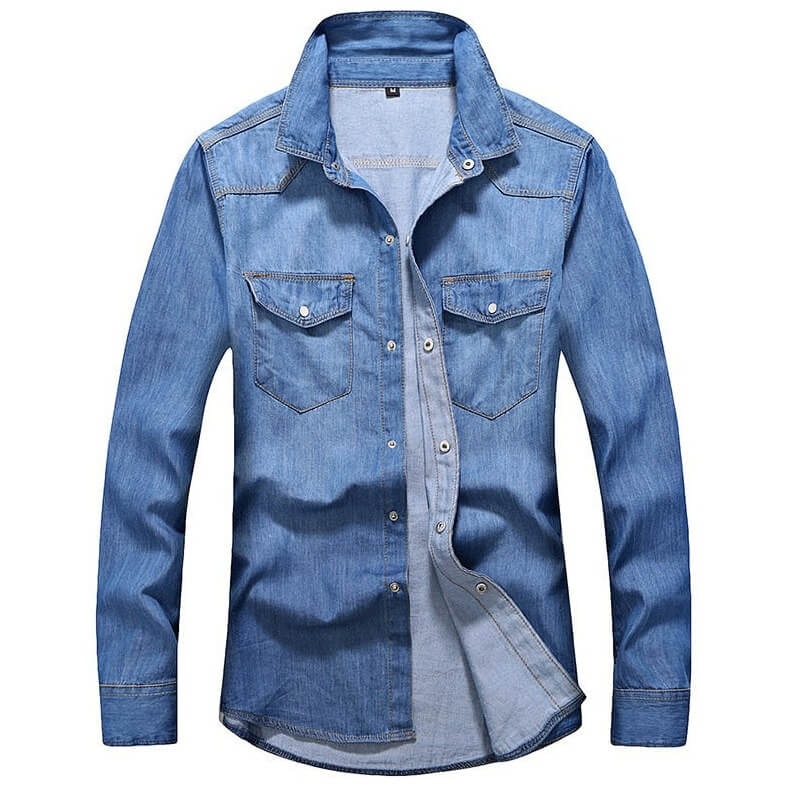 Chemise Cowboy en Jean – Image 2