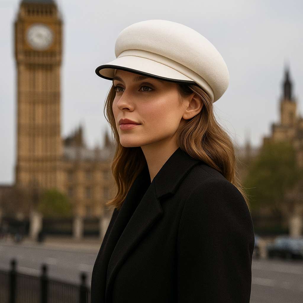 Béret Casquette Gavroche Femme en Laine