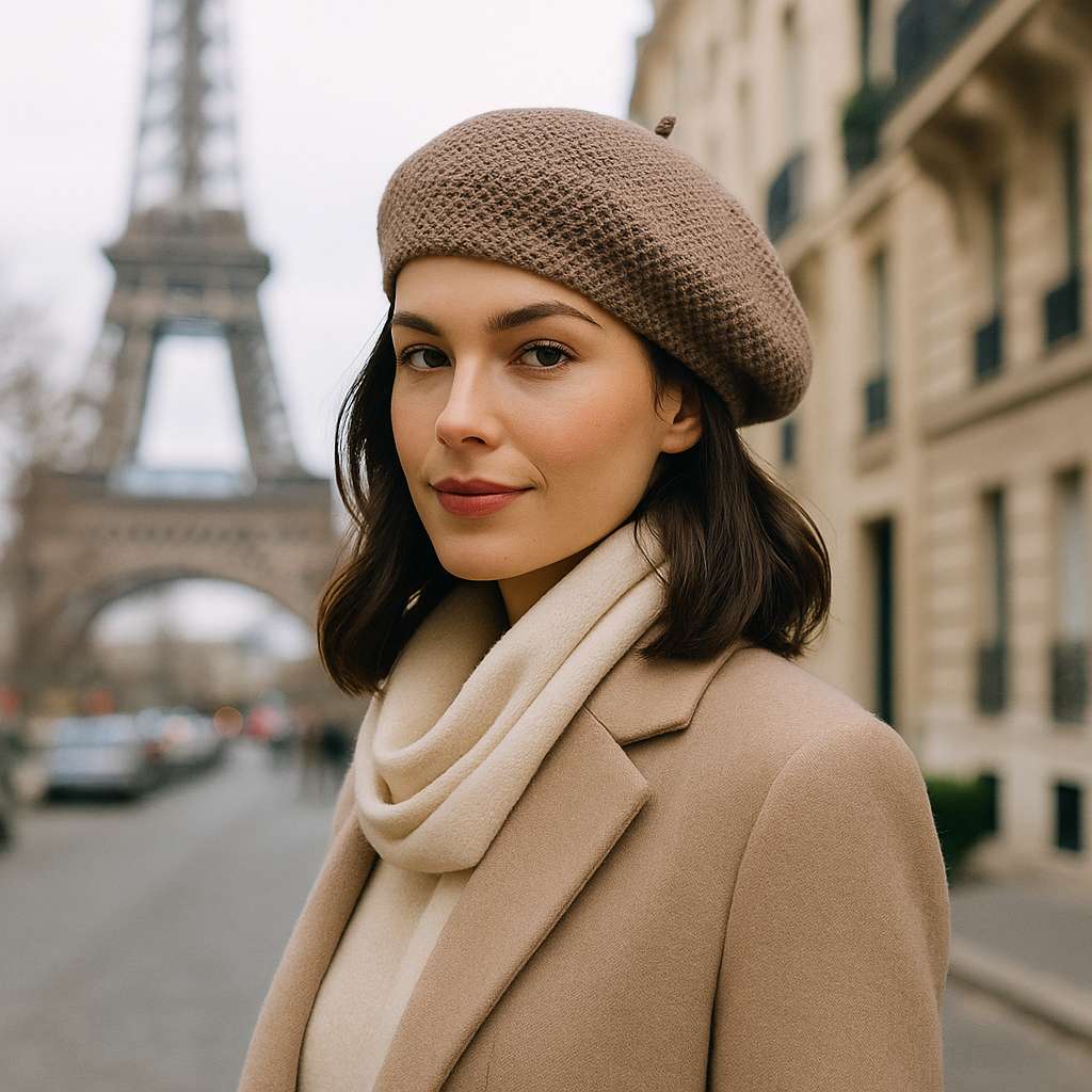 Béret Femme Léger Respirant Classe