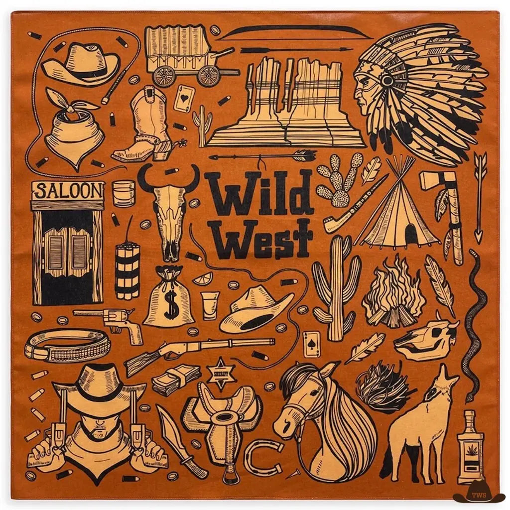 Bandana Cowboy Orange