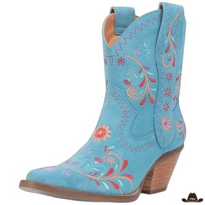 Boots Santiags Basses Femme