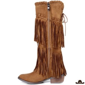 Bottes Country Femme à Franges