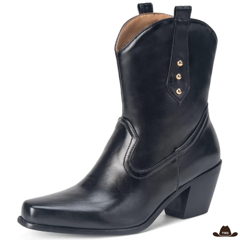 Bottes Courtes Style Western – Image 2