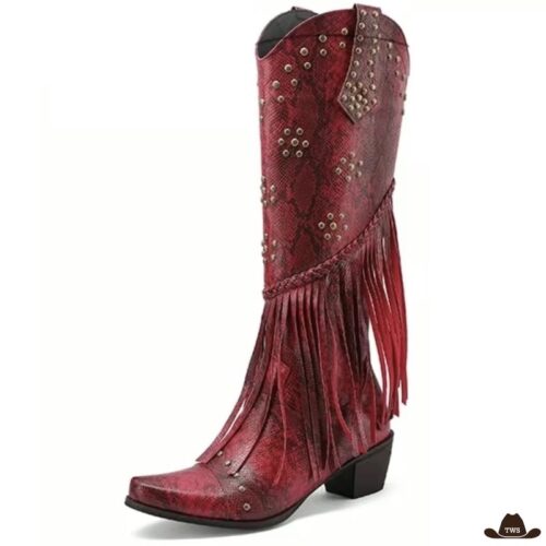 BottesWesternRouges.jpg Bottes Western Rouges