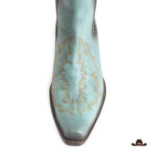 BottesdeCowboyFemmeTurquoise.jpg Bottes Cowboy Femme Turquoise