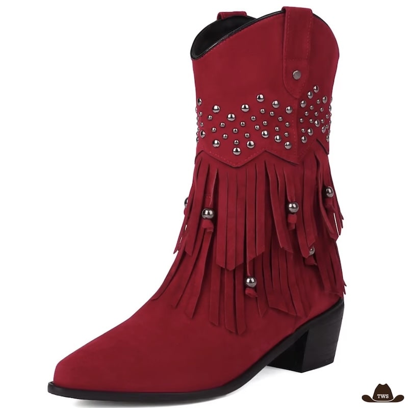 Bottes Basses Cowboy Femme – Image 2