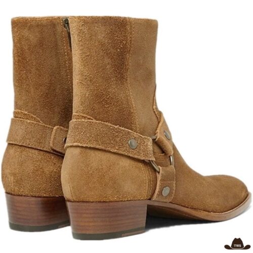 Bottines Cowboy Daim