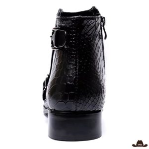 Bottines Façon Cowboy
