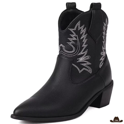 BottinesFemmeNoiresCountry.jpg Bottines Femme Noires Country