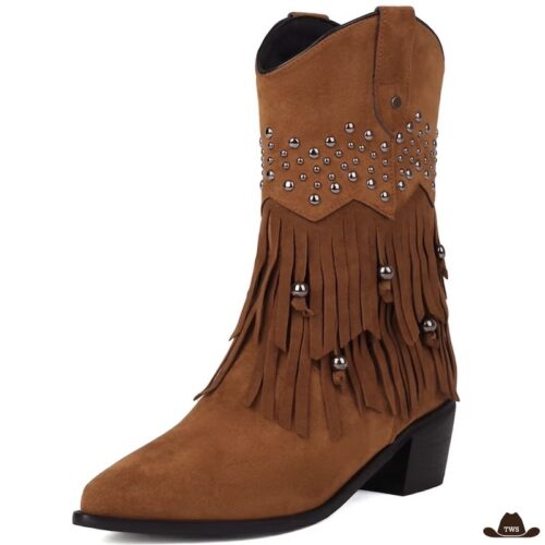 BottinesWesternDaim.jpg Bottines Western Daim