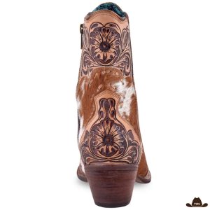 Bottines Santiags Femme Cuir