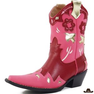 Bottines à Talons Femme Cowboy
