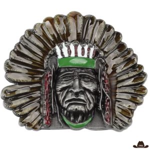 Boucle de Ceinture Western Indien