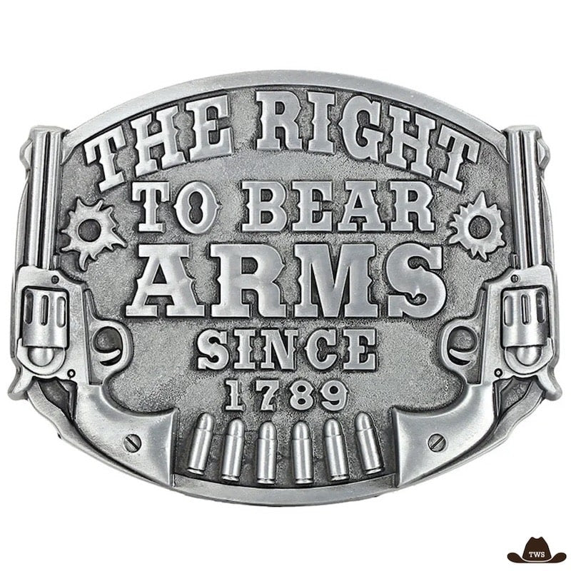 Boucle de Ceinture Western Revolvers