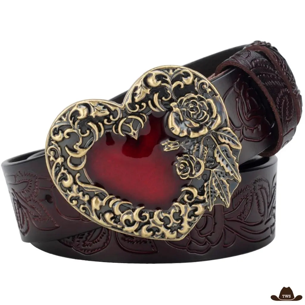 Ceinture Cowboy Femme en Cuir – Image 2
