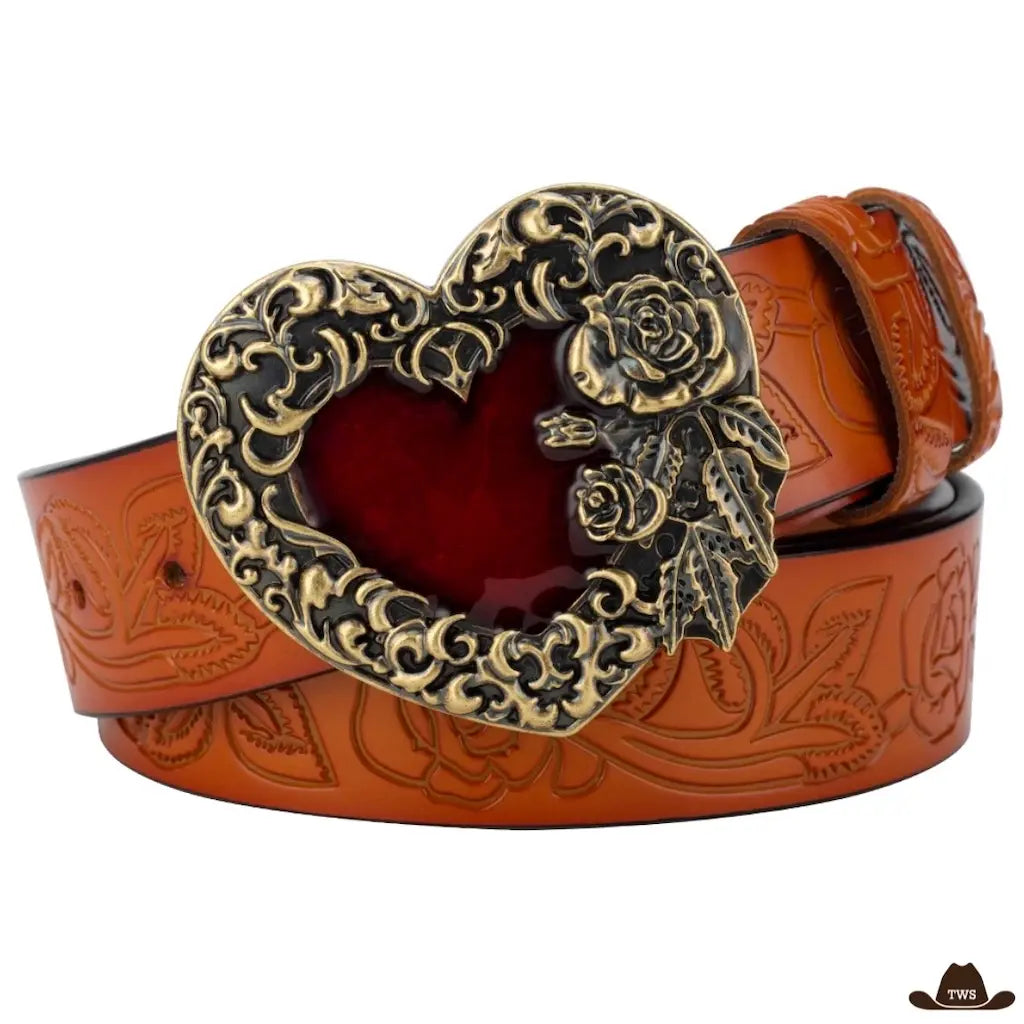 Ceinture Cowboy Femme en Cuir – Image 3