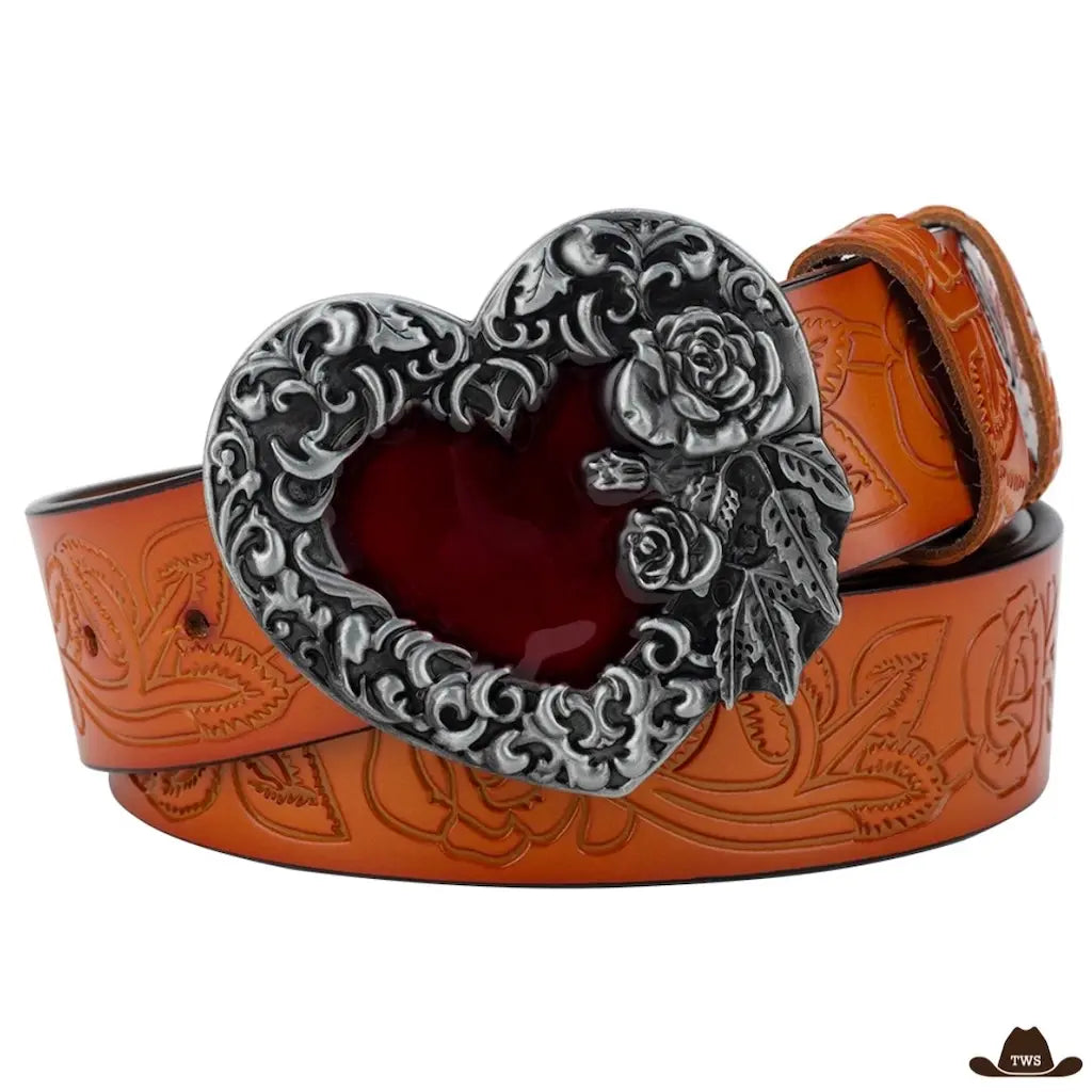 Ceinture Cowboy Femme en Cuir – Image 7
