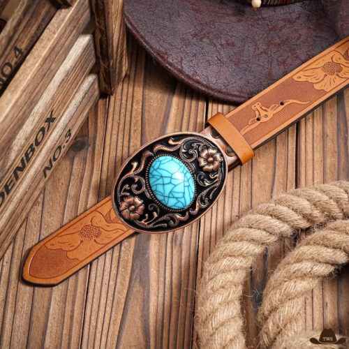 Ceinture de Western Marron Pour Femme