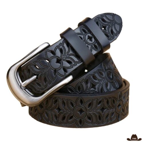 Ceinture_en_Cuir_Western_Femme_Fleurs.jpg Ceinture en Cuir Western Femme Fleurs