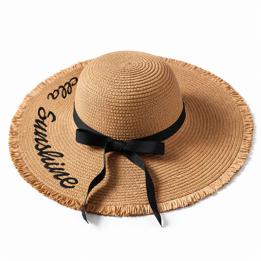 Chapeau de Paille Femme Pliable - LaceUp – Image 3