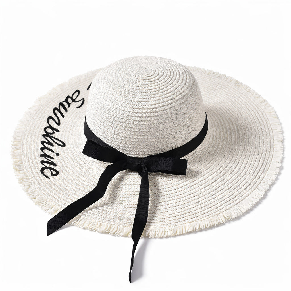 Chapeau de Paille Femme Pliable - LaceUp – Image 2