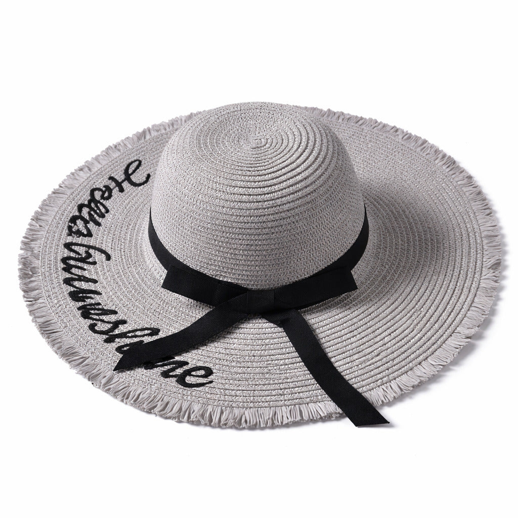 Chapeau de Paille Femme Pliable - LaceUp – Image 5