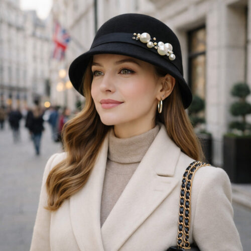 ChatGPTImage11fevr.2026_11_35_32.jpg Chapeau Melon Cloche Femme - Perle