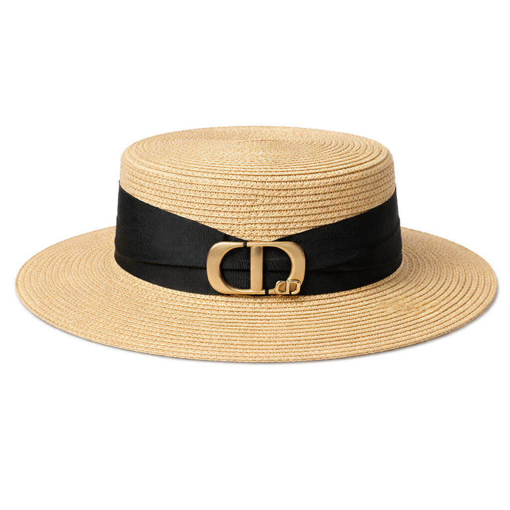 Chapeau De Paille Femme Luxe – Dalia – Image 4
