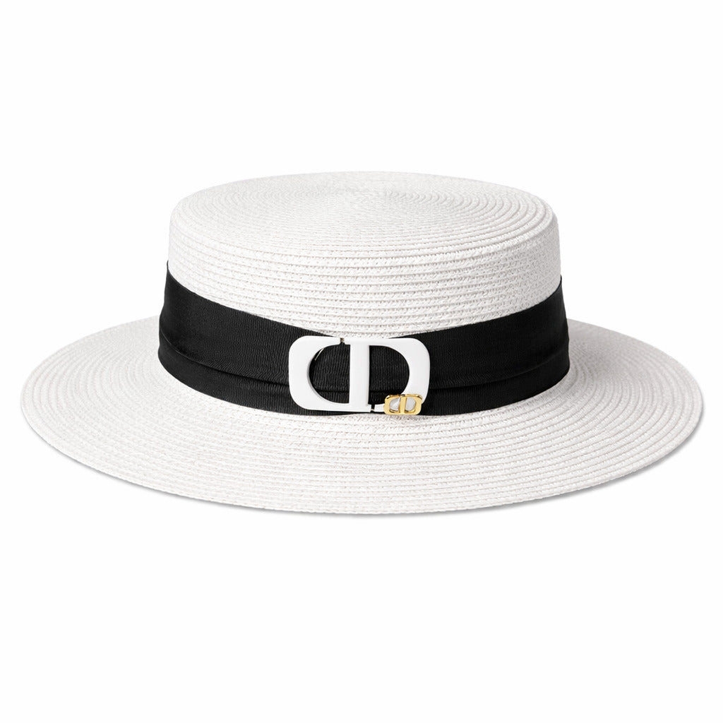 Chapeau De Paille Femme Luxe – Dalia – Image 2