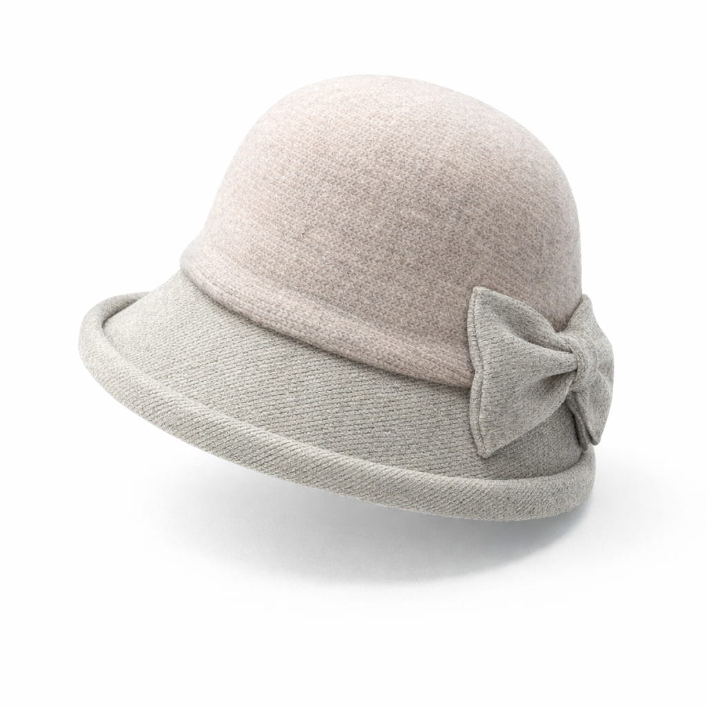 Chapeau Melon Cloche Femme Épais Hiver – Image 2