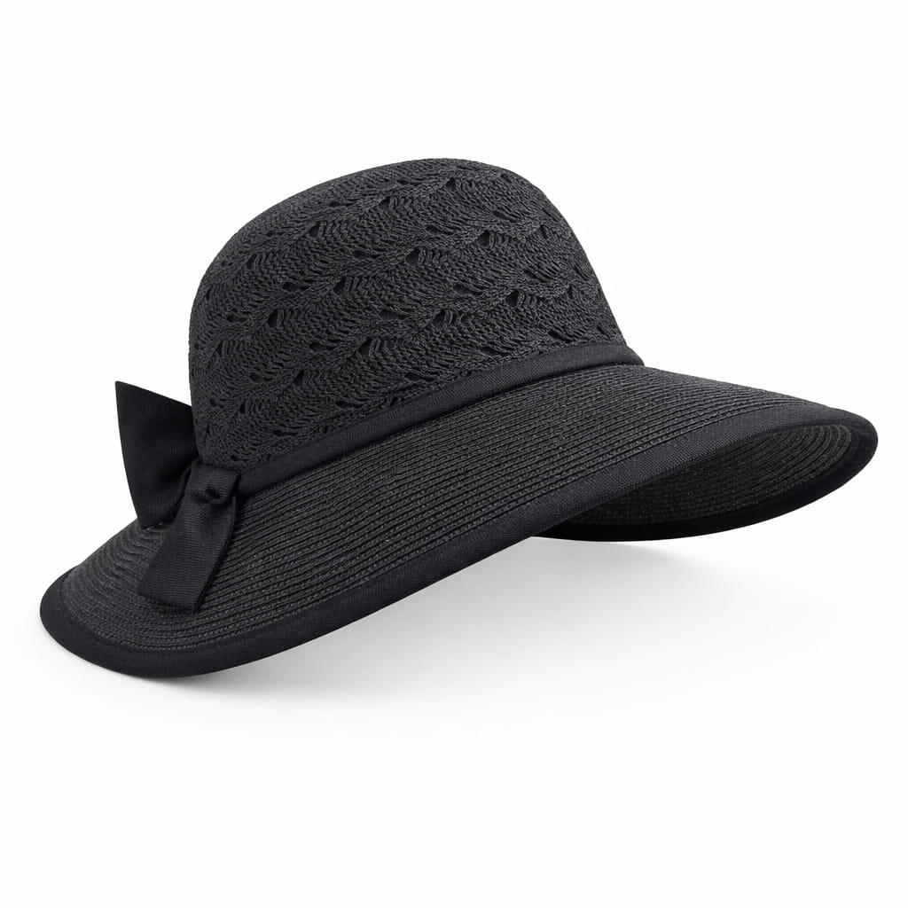 Chapeau de Paille Large Visière - Beachy – Image 5