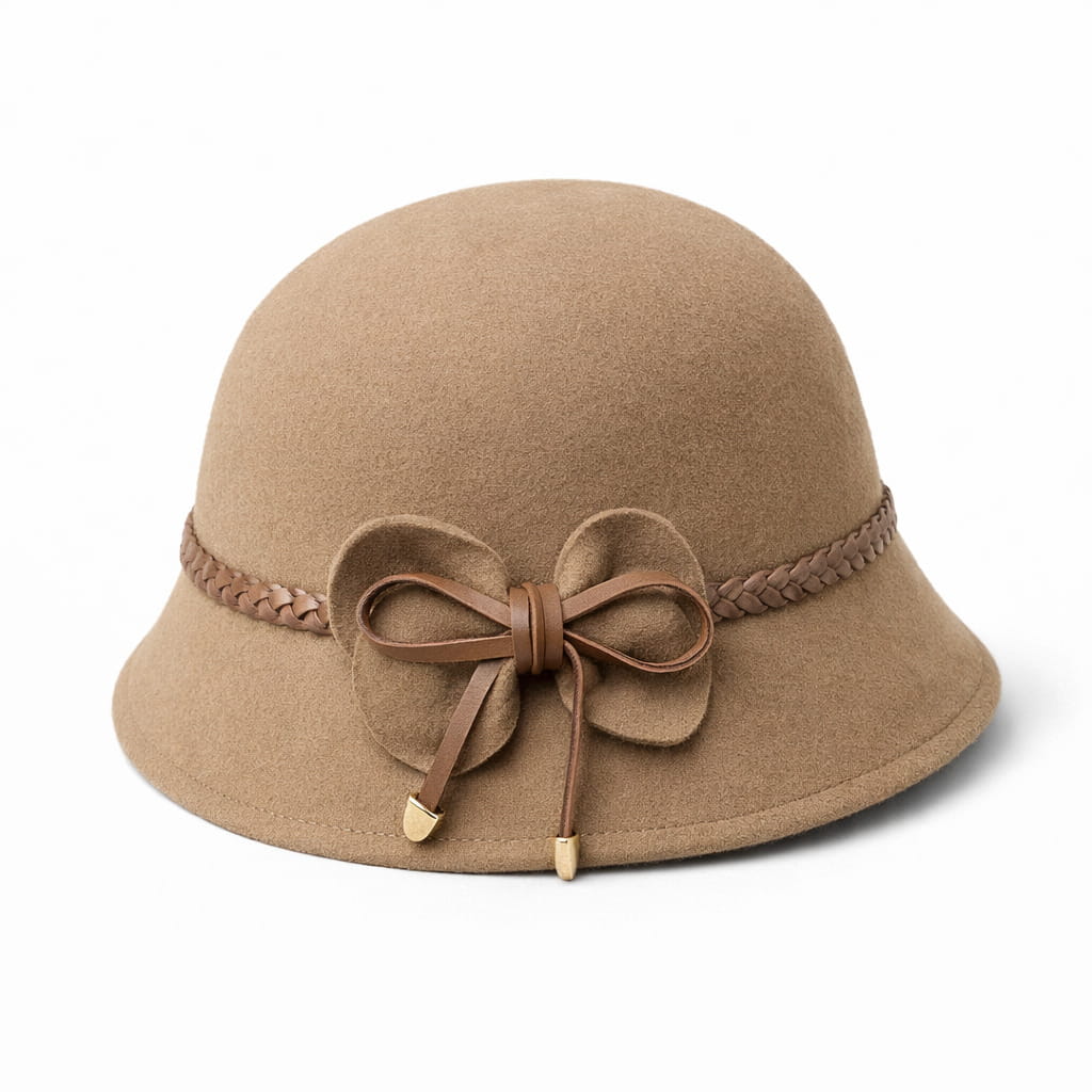 Chapeau Cloche Melon en Laine Femme - Pimpant – Image 2