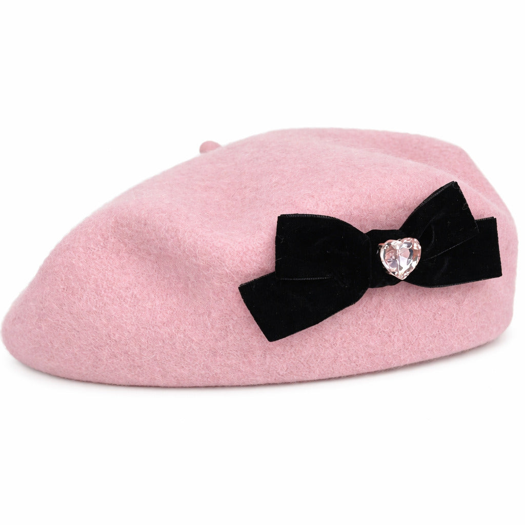 Béret Rose Femme en Coton – Image 2