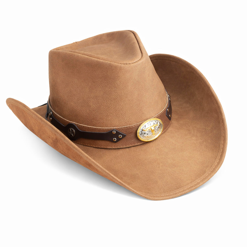Chapeau Cowboy Véritable Cuir - FrontierFlair – Image 6