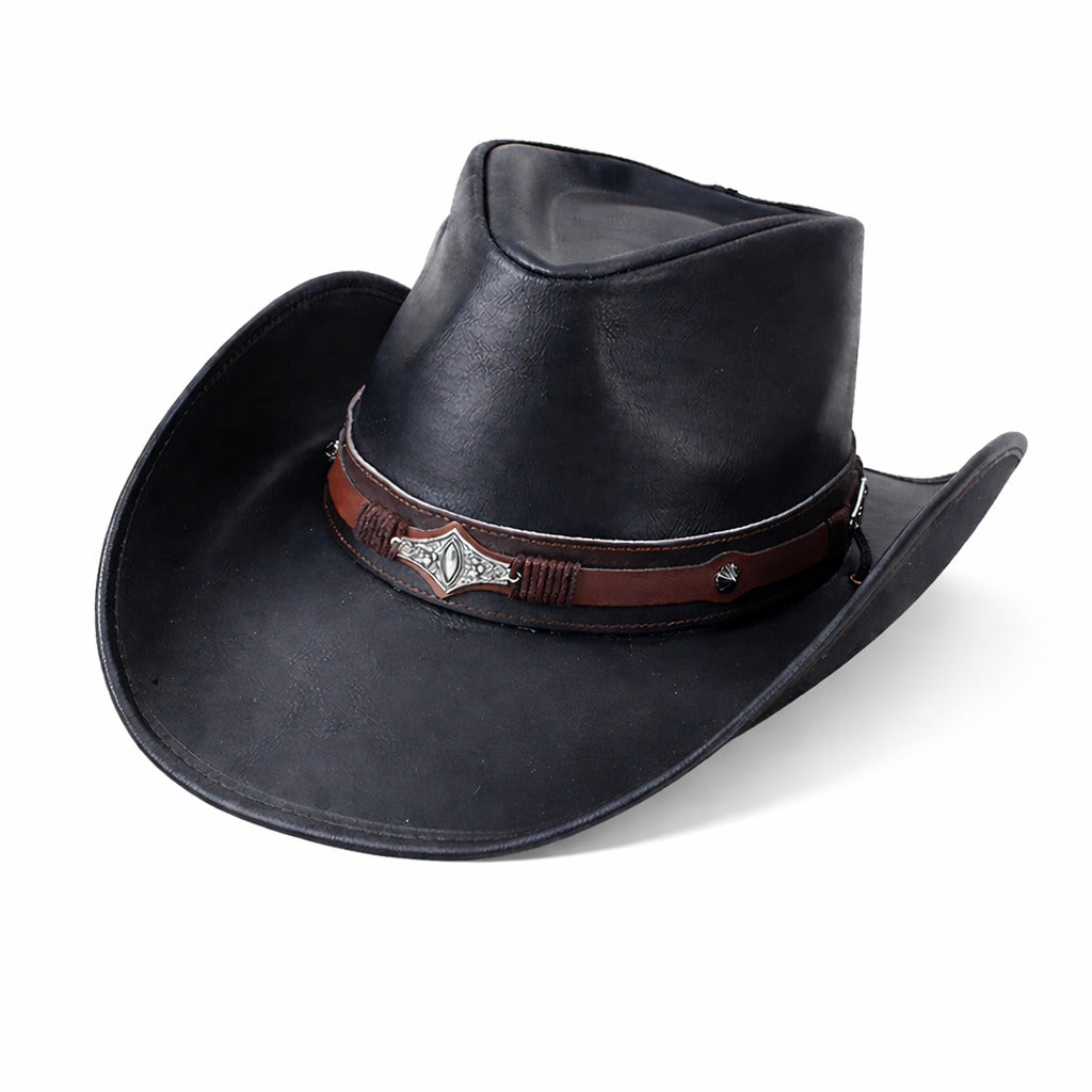 Chapeau Cowboy Véritable Cuir - FrontierFlair – Image 3