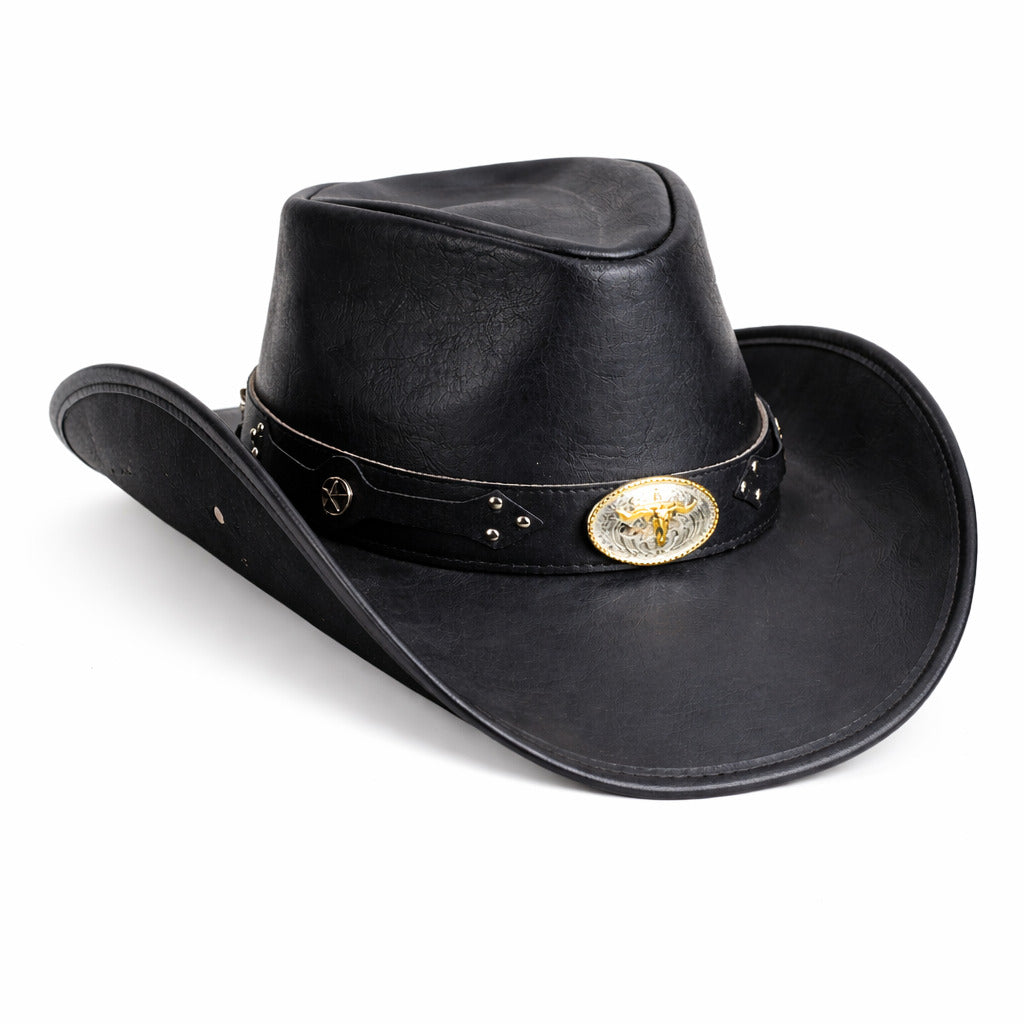 Chapeau Cowboy Véritable Cuir - FrontierFlair – Image 7