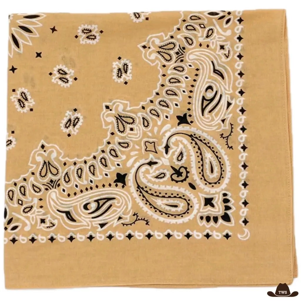 Foulard Cowboy Jaune
