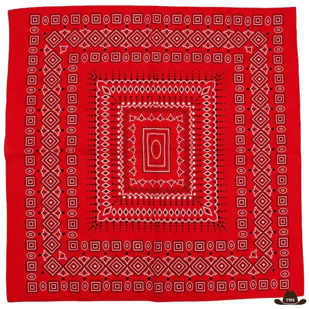 Foulard Cowboy Rouge