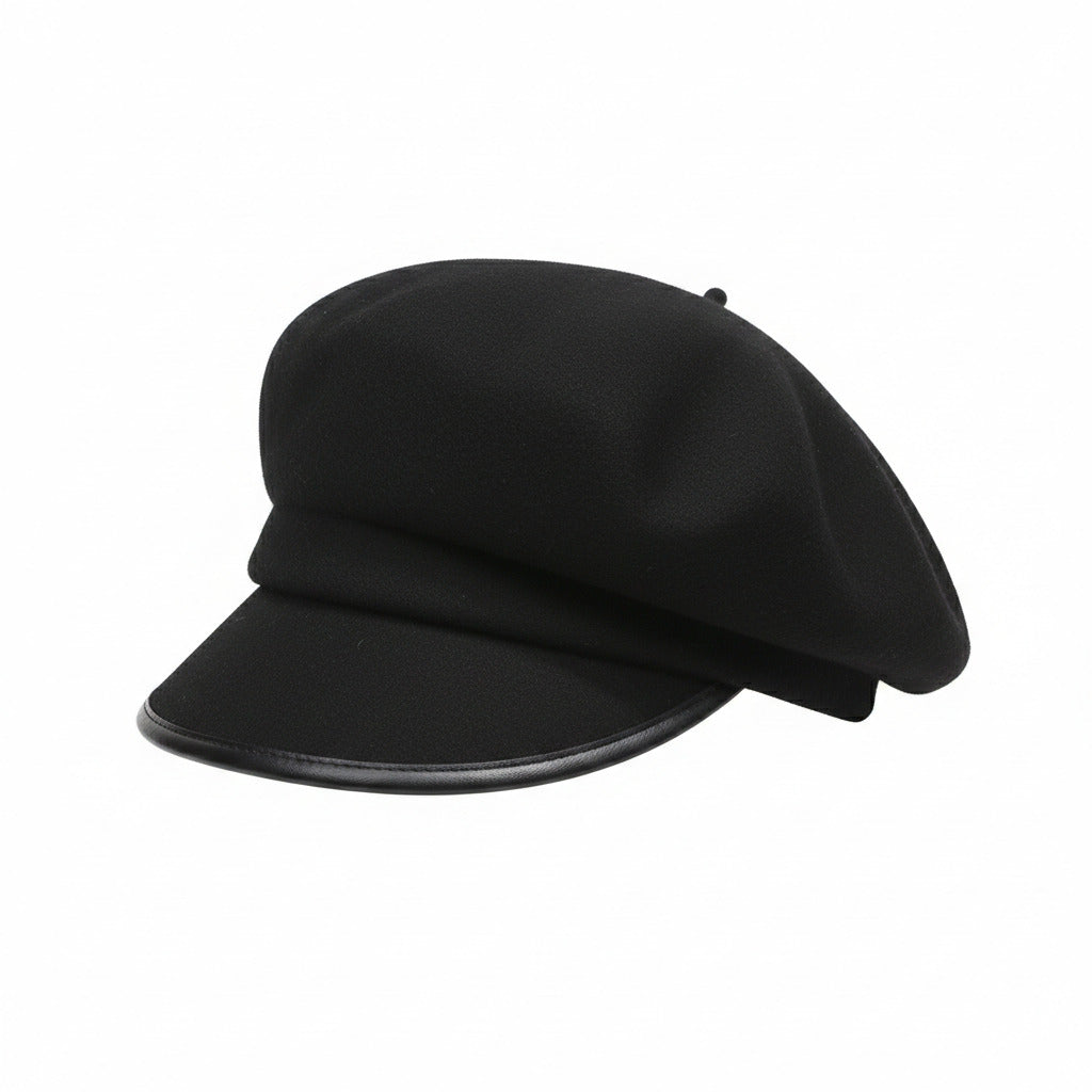 Béret Casquette Gavroche Femme en Laine – Image 3