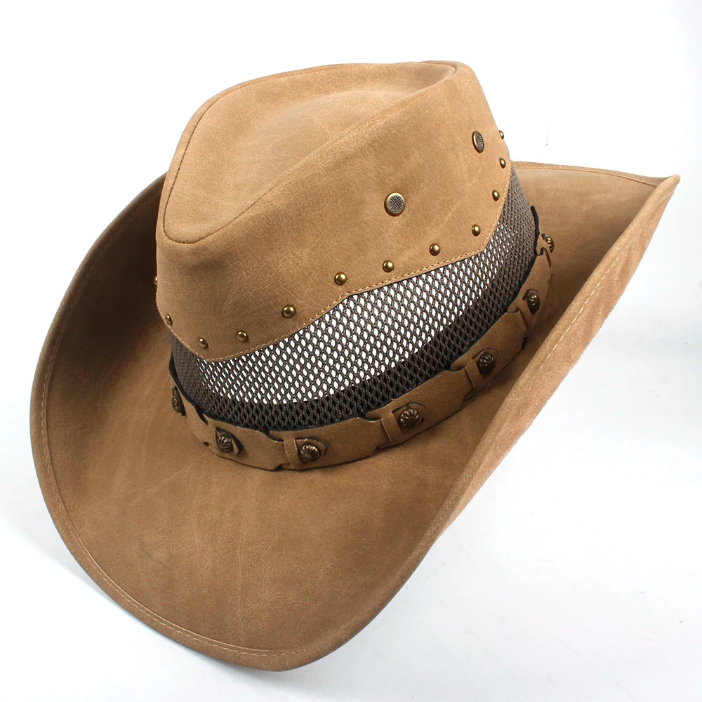 Chapeau Cowboy Véritable CUIR - DustyHorizon – Image 4