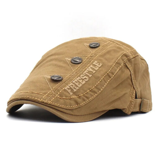 H27e1d29860e04c399119163e53adc9c12.jpg Béret Homme Réglable en Coton
