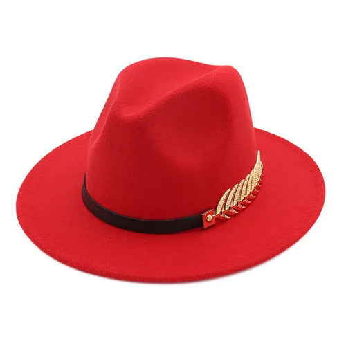 Chapeau Fedora Style British Plume – Image 7