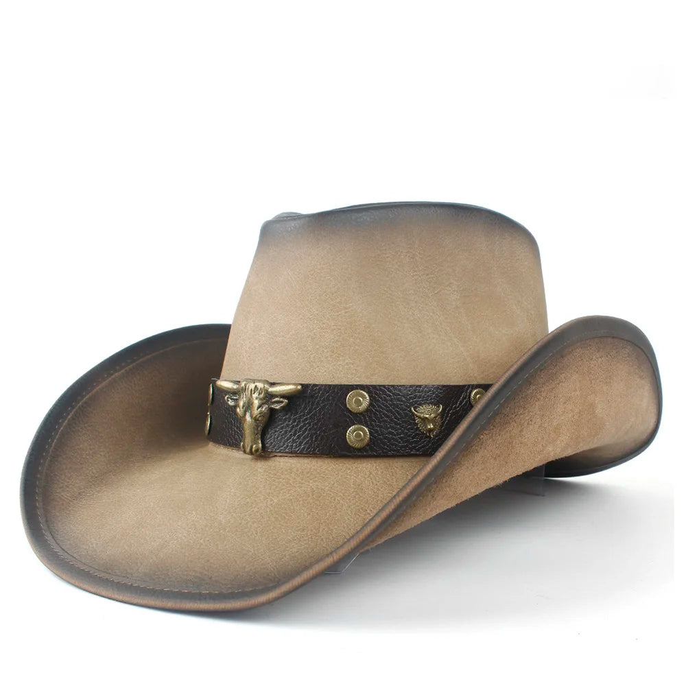 Chapeau Cowboy Véritable CUIR - DustyHorizon – Image 10