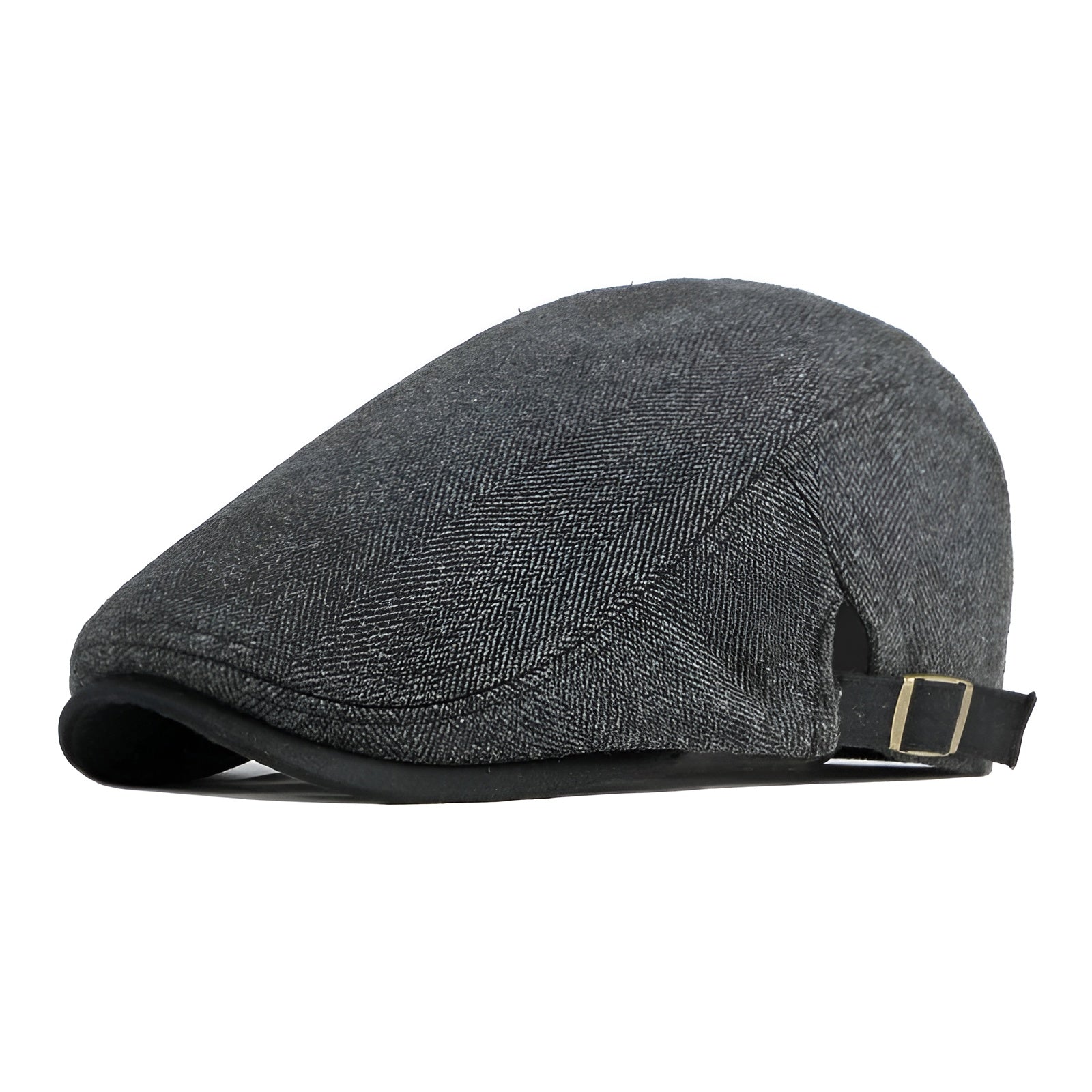 Béret Homme Chevron avec Sangle Ajustable – Image 5