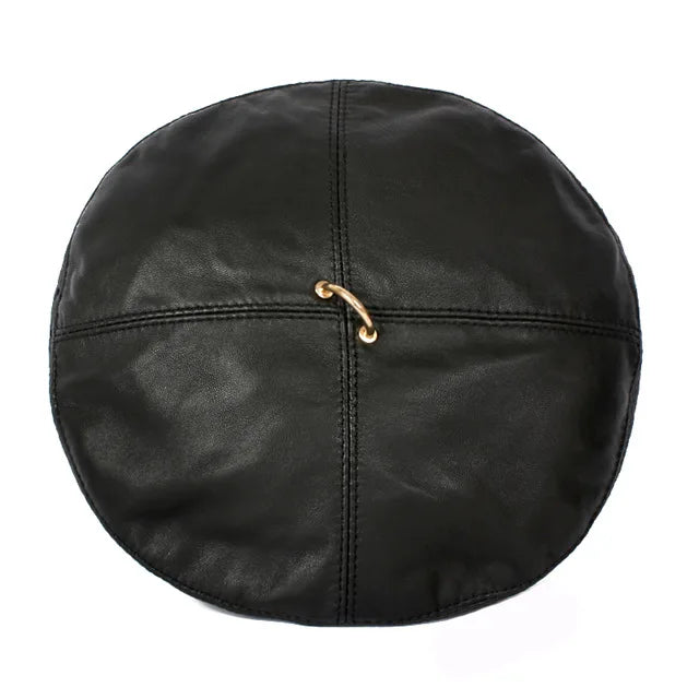 Béret Femme Véritable Cuir 100% – Image 2