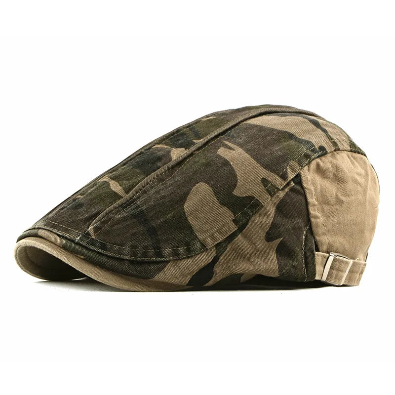 Béret Homme Coton - Camouflage