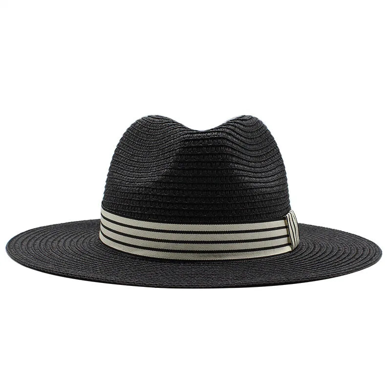 Chapeau Panama Unisexe Rayé – Luca – Image 3