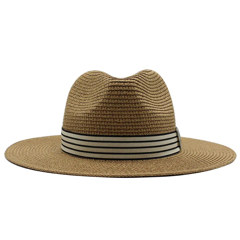 Chapeau Panama Unisexe Rayé – Luca – Image 4