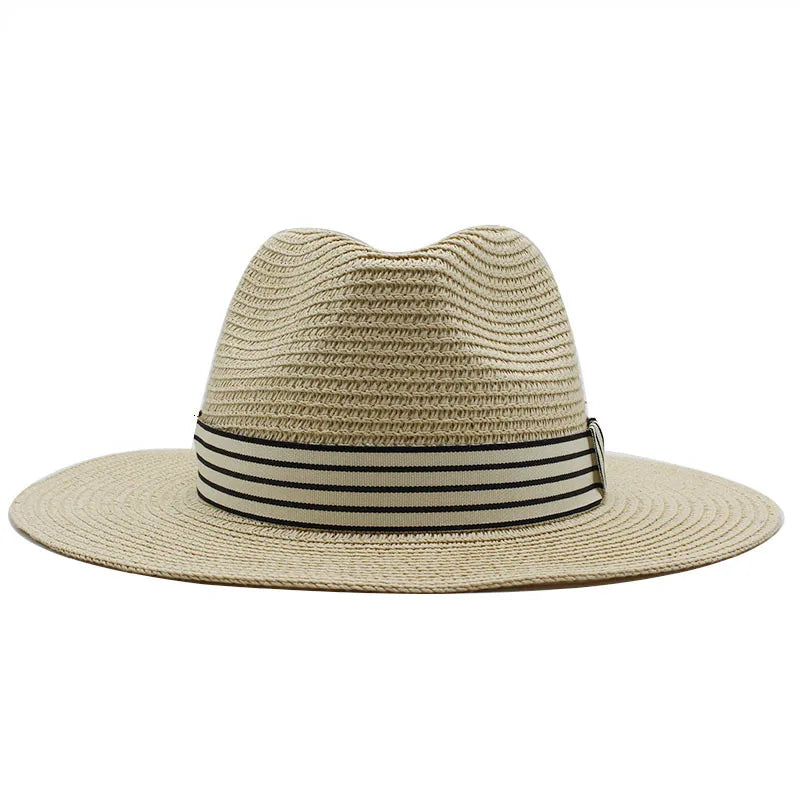 Chapeau Panama Unisexe Rayé – Luca – Image 5